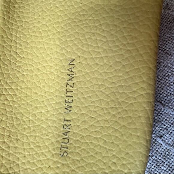 Stuart Weitzman Superstud Leather Pool Slide - Picture 4 of 10